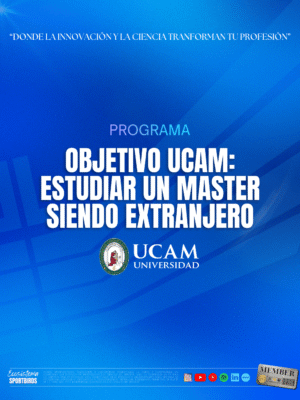 Objetivo UCAM: estudiar un Master siendo Latinoamericano